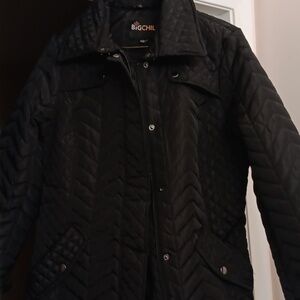 BIG CHILL Black Quilted Coat